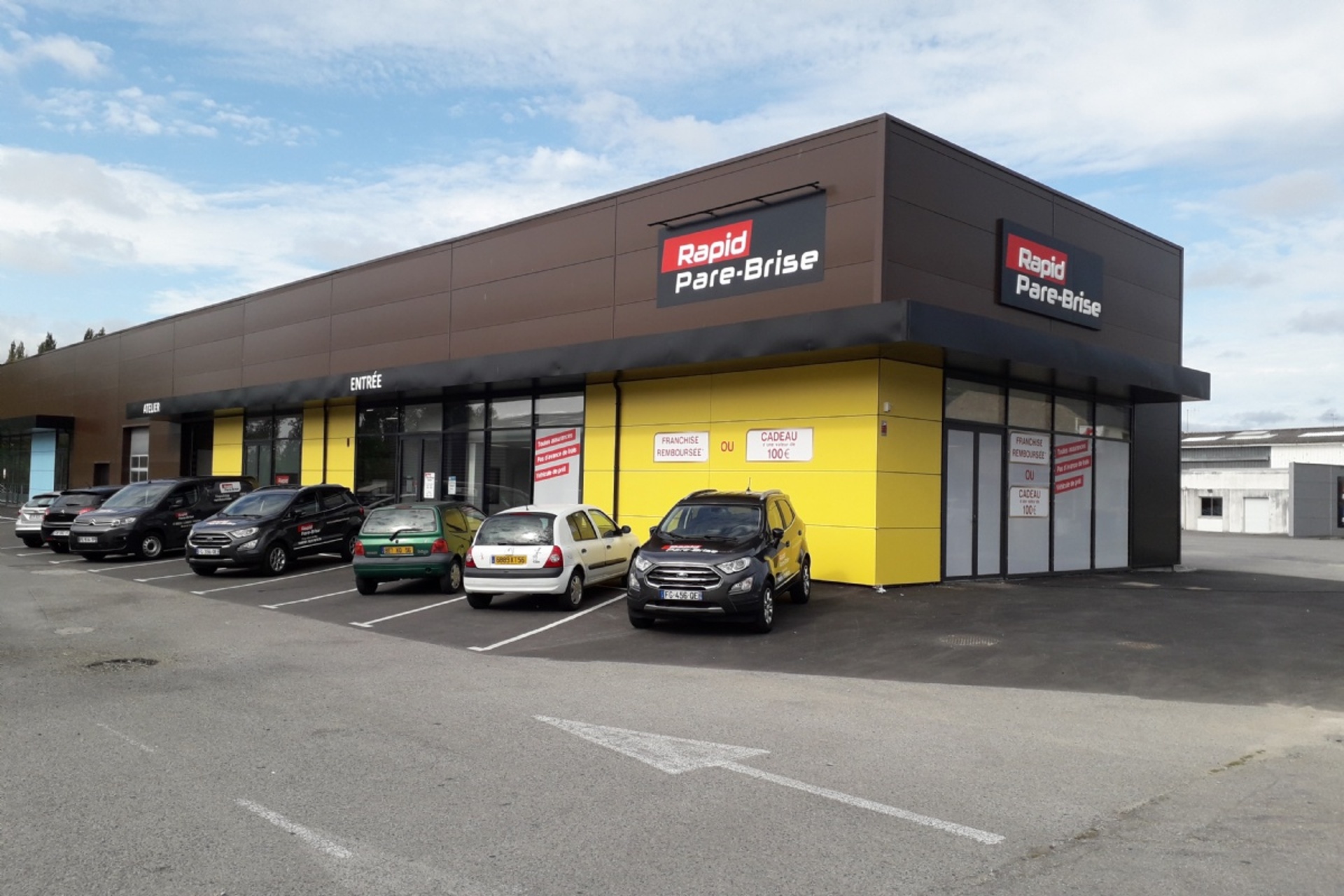 Photo Rapid Pare-Brise Pontivy en Agence ou Domicile
